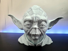 Yoda 3D Printed Statue Bust