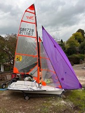 29er dinghy - GBR 729 - Road