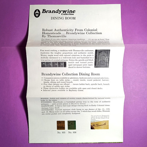 Thomasville brandywine dining - thomasville,