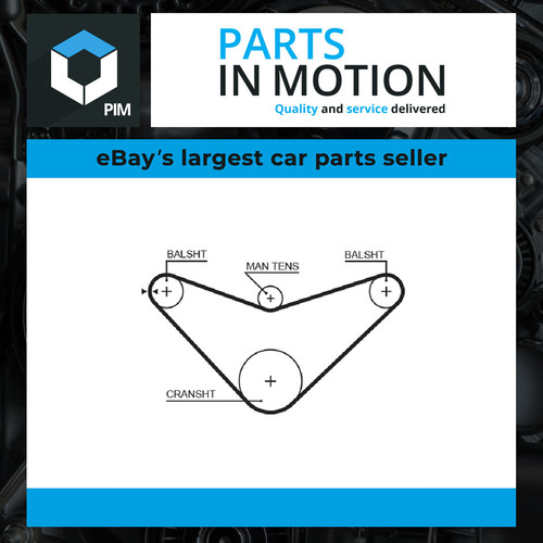 Balance shaft belt fits - belt,