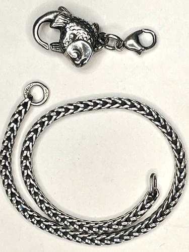 Trollbeads silver large fish - trollbeads,