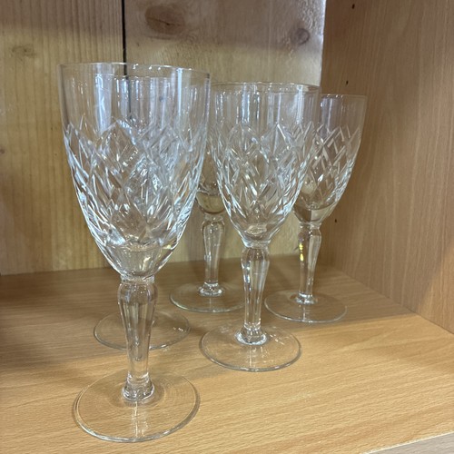 Cut glass crystal tall - 5,