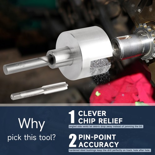 Crankshaft drilling pin - crankshaft,