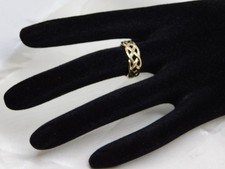 9ct Gold Open Celtic Plait