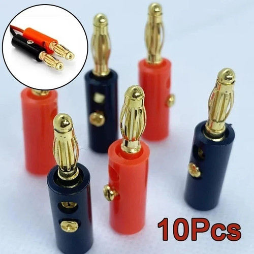 10pcs gold plated - gold, banana