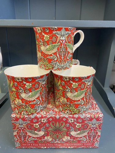 Bone china mugs - china, set