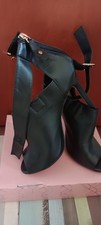 Black stilettos open toe and - black, stilettos,