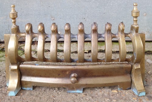 Vintage solid brass - 16", fire