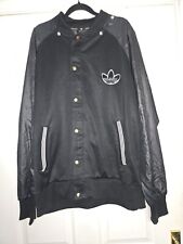 Vintage Adidas Celebrate Originality Baseball Jacket Black Men's Size L *Retro*