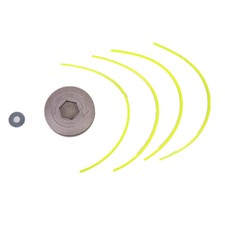 Aluminium Strimmer Head Trimmer Heads String Set Grass Brush Cutter Access