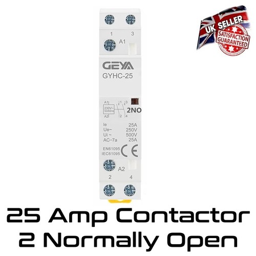 Pole amp contactor relay - pole, 25