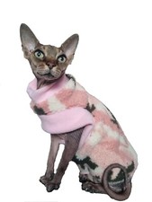 sizes SUPER WARM comfy, cat sweater, Sphynx cat clothing. Sphynx clothes