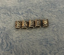 5 X 4-4.9mm Beard/Hair Beads