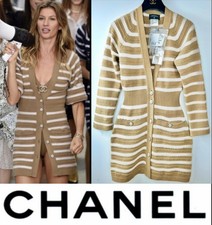 5K Mint Chanel 2015 Tan Stripe