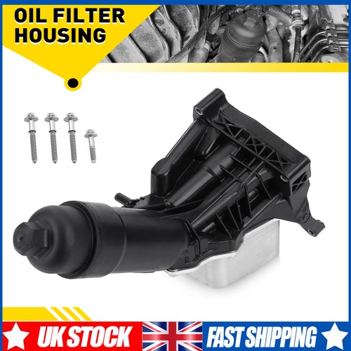Engine oil filter housing - housing, for