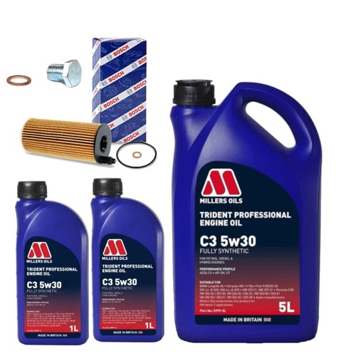 Millers oil change service - oil,