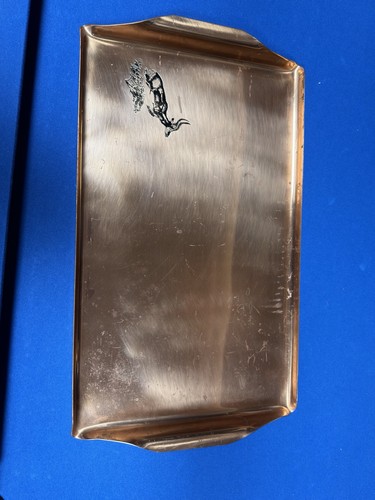 Zambian copper serving tray - zambian,
