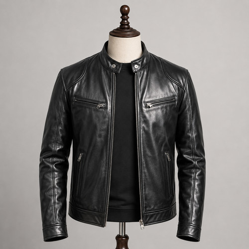 Cafe racer men motorcycle - cafe,