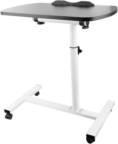 Adjustable overbed table over - table,