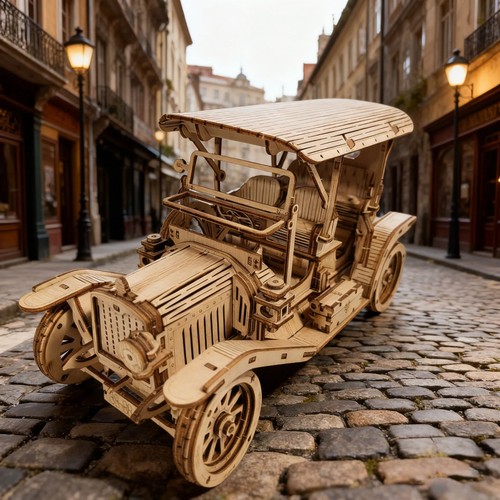 Wooden puzzle for adults - 3d,
