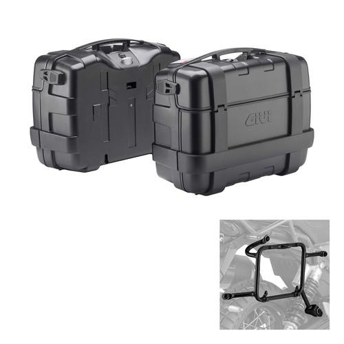 Givi trk33 black side - givi, kit