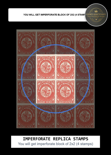 Replica block 1857 - of,