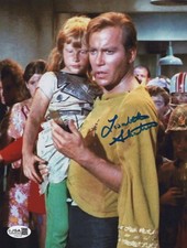LISABETH SHATNER Signed STAR TREK : THE ORIGINAL SERIES 8x10 Photo Autograph JSA