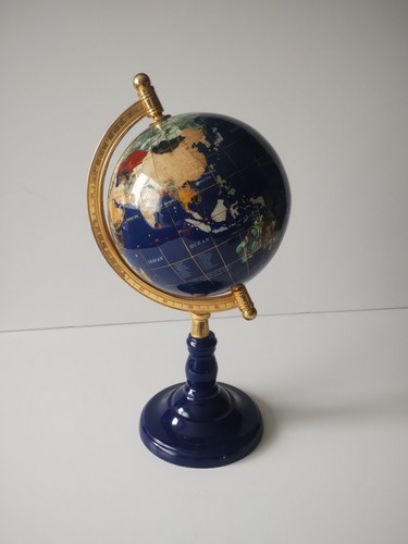 Blue lapis glass world - blue,