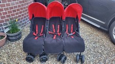 Triple Pushchair Buggy