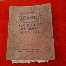 WOLSELEY Six-Eighty Workshop Manual ~ Original 1950's