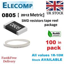 0805 SMD Resistors 1% 5% E24