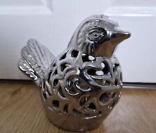 Silver Bird, Pierced For Pot Pourri, Pomander