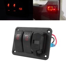 2 Gang Toggle Rocker Switch