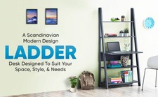 Modern Ladder Desk 5 Tier