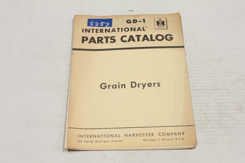 Parts catalog for - parts,