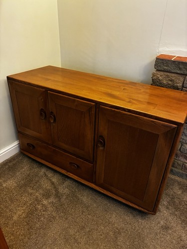 Ercol sideboard with cutlery - with,