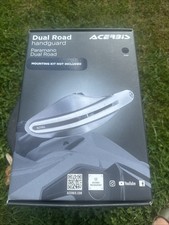 Acerbis Dual Road Handguards Black ( Mounting Kit Not Included)