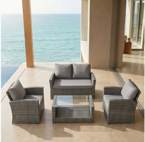 Sardinia rattan piece garden - sardinia, 4-piece