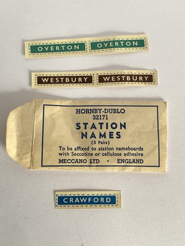 Hornby dublo paper packet - hornby,