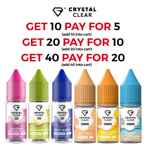 Crystal clear bar - crystal,