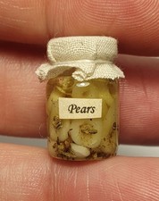 Miniature Food Jar of Pears