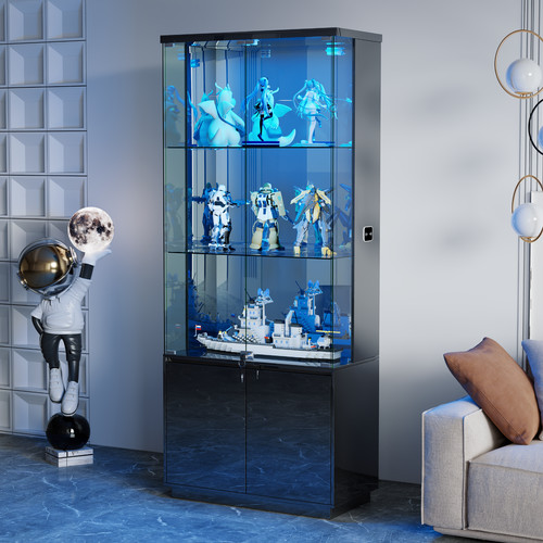 Tall display cabinet - 71", with