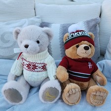 Harrods Christmas Bear 2023 Ethan & 2024 Noah - Brand New with Original Tags