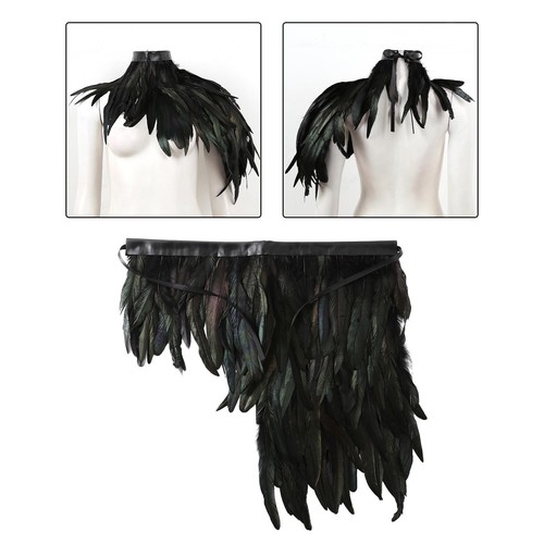 Feather shawl women - feather,