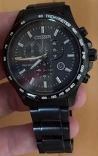 CITIZEN Chronograph Black Eco