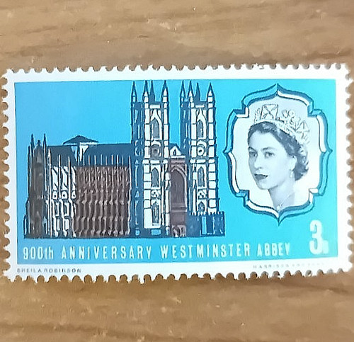 Qeii 1966 sg687p phosphor - gb,