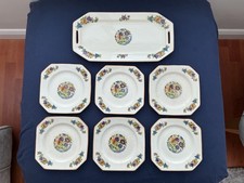 MYOTT,SON & CO VINTAGE SANDWICH PLATE SET
