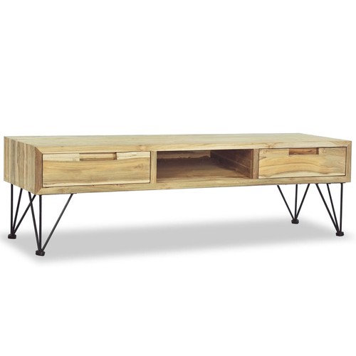 Solid teak cabinet - solid, tv