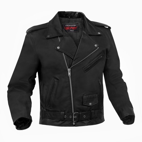Men motorcycle leather - motorcycle,