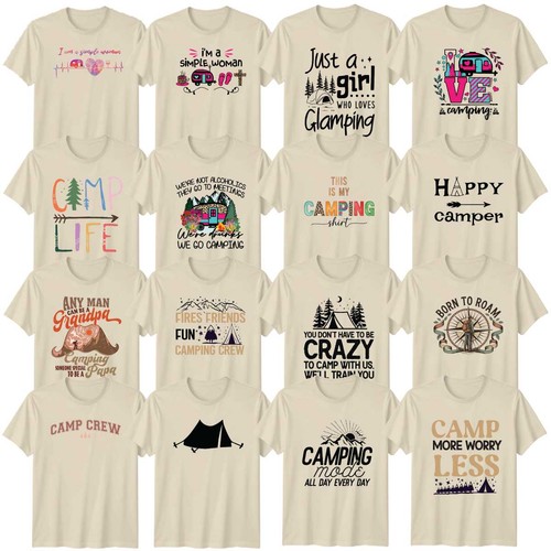 Novelty camping adult shirt - novelty, t-shirt